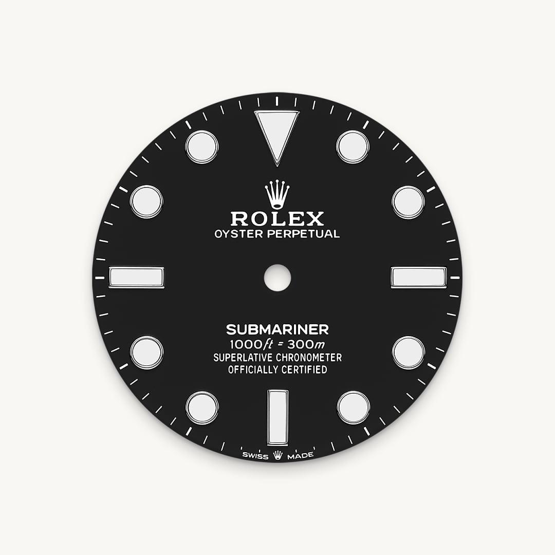 Black dial