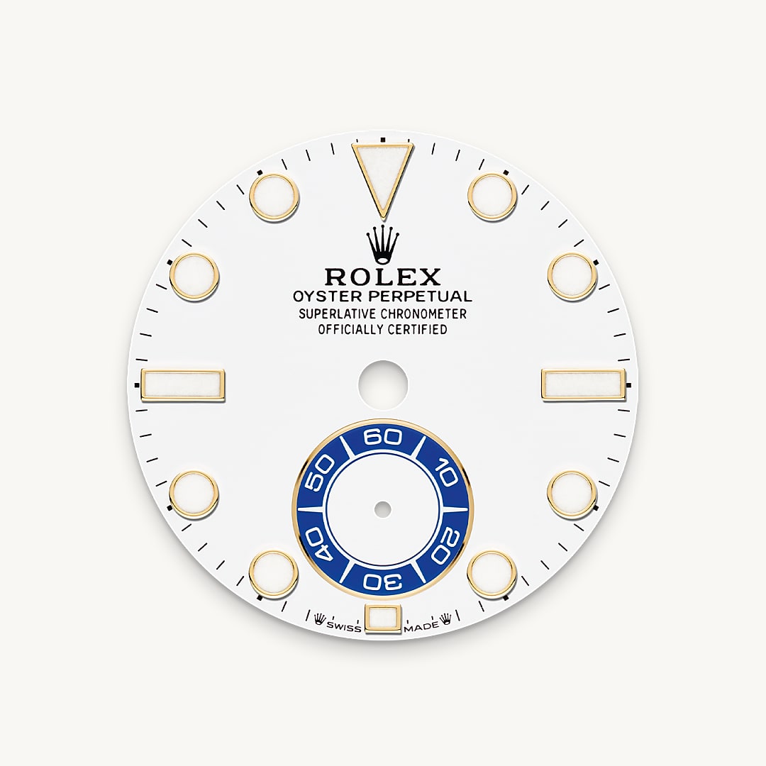 White dial