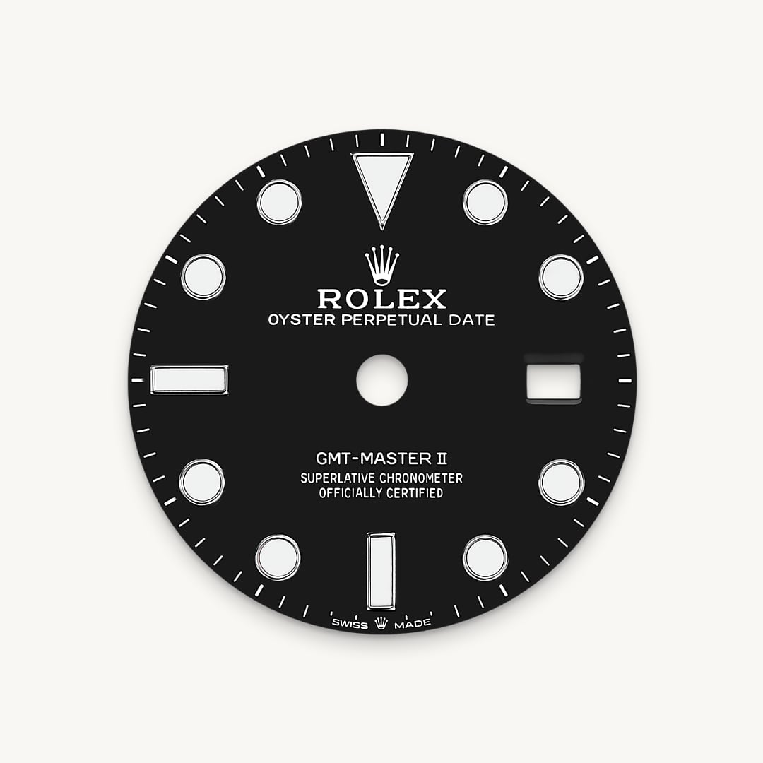 Black dial