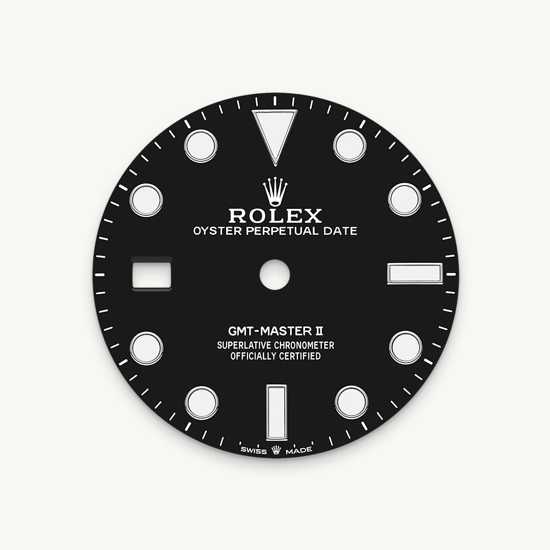 Black dial