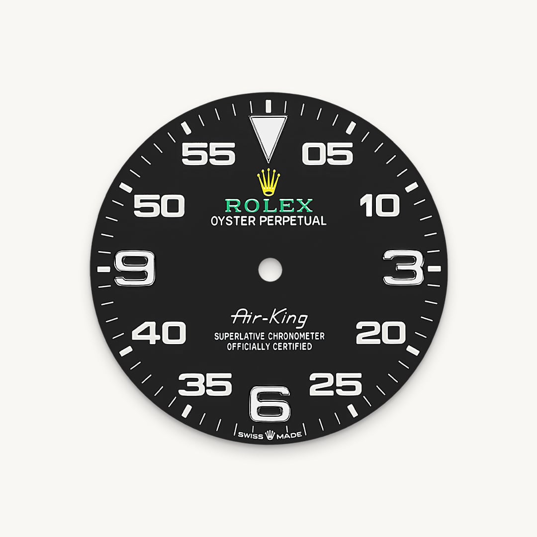 Black dial