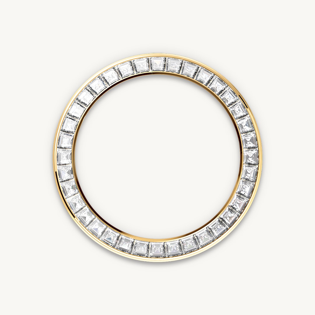 Diamond-set bezel