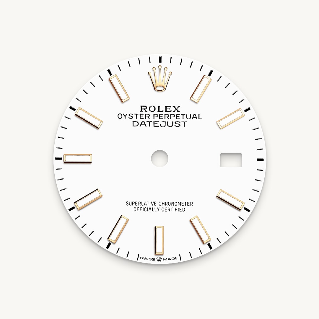 White dial