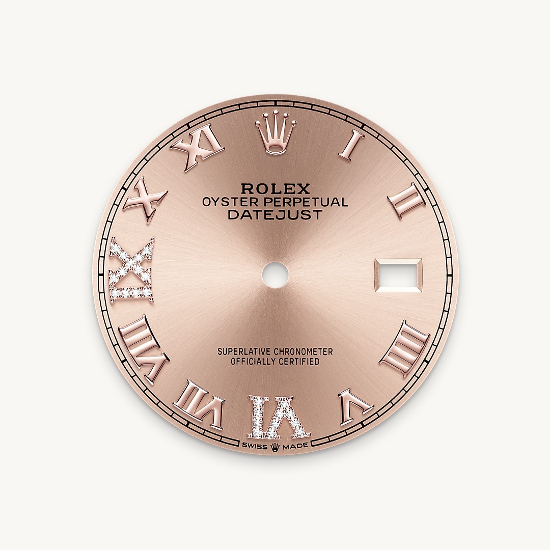 Rosé-colour dial