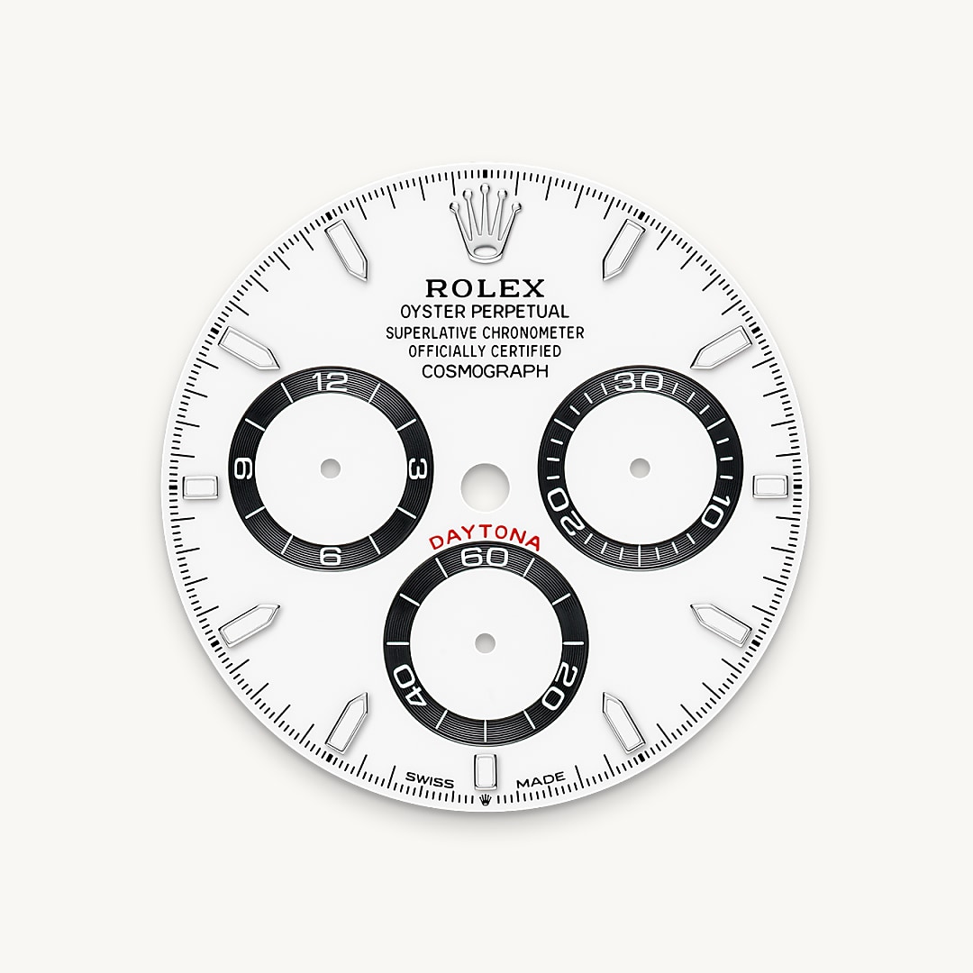 White dial