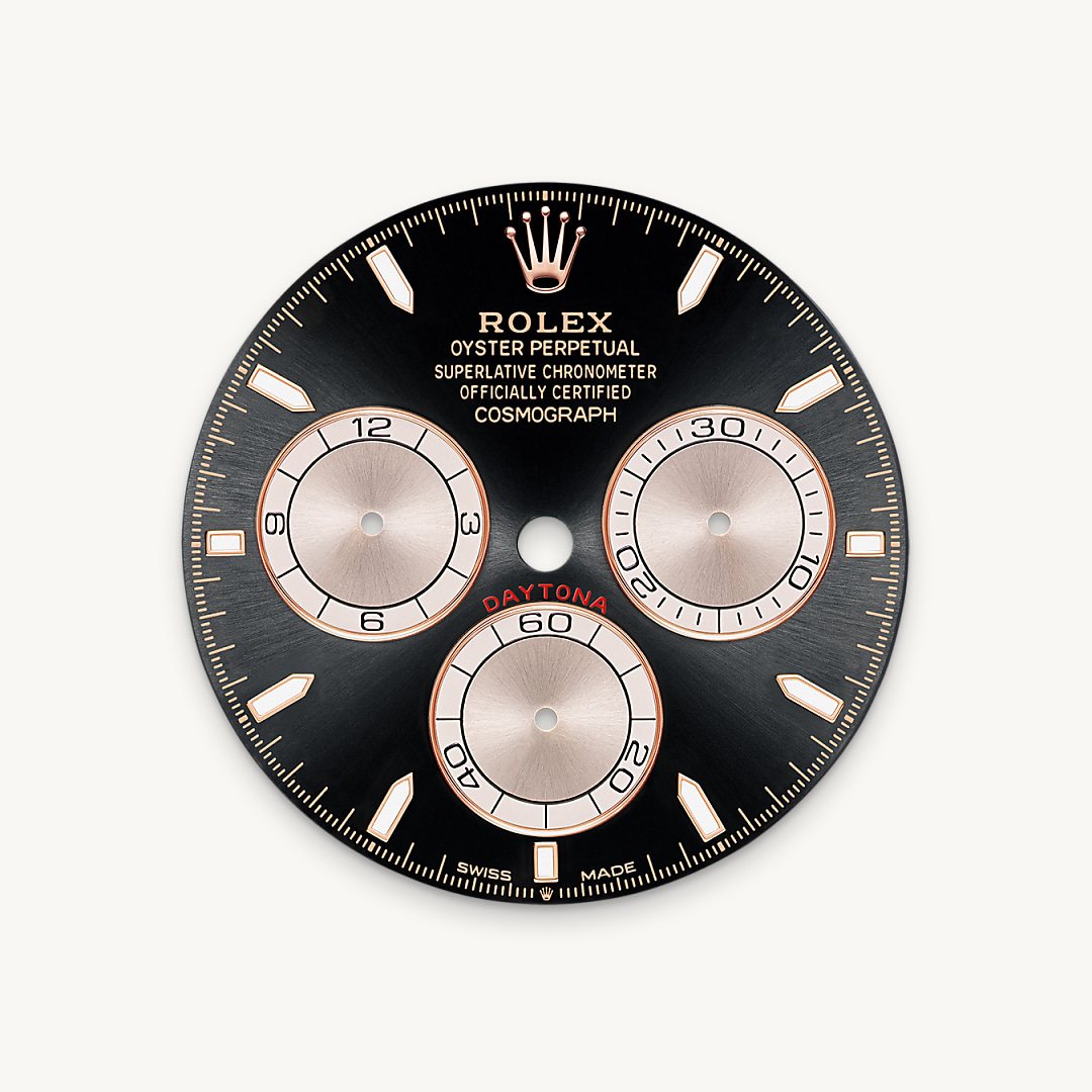 Bright black and Sundust dial