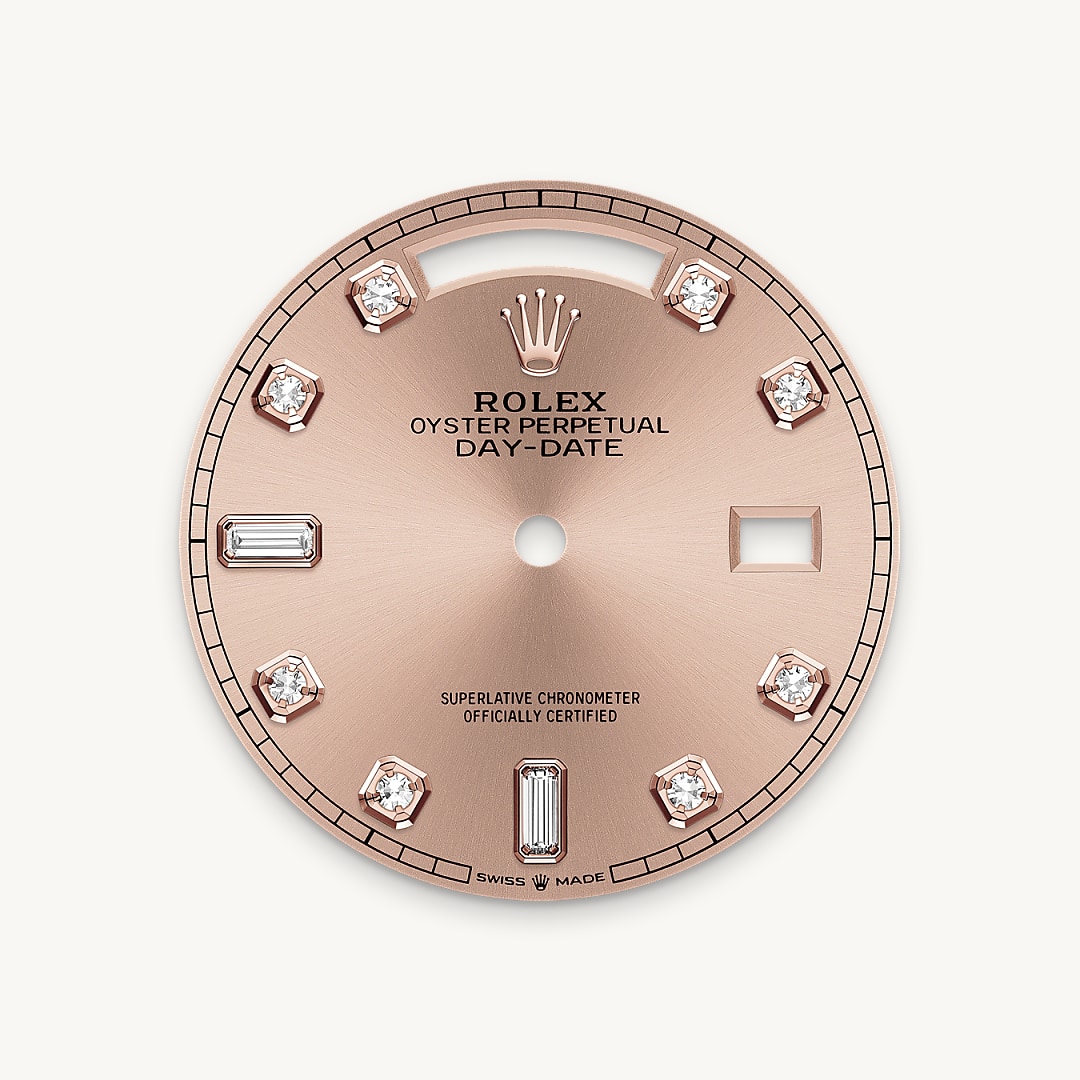 Rosé-colour dial